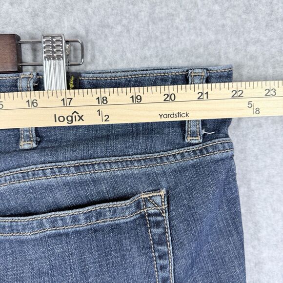 Aura by Wrangler Jeans Womens 22 (Fits 44x30) Blue - Picture 7 of 11